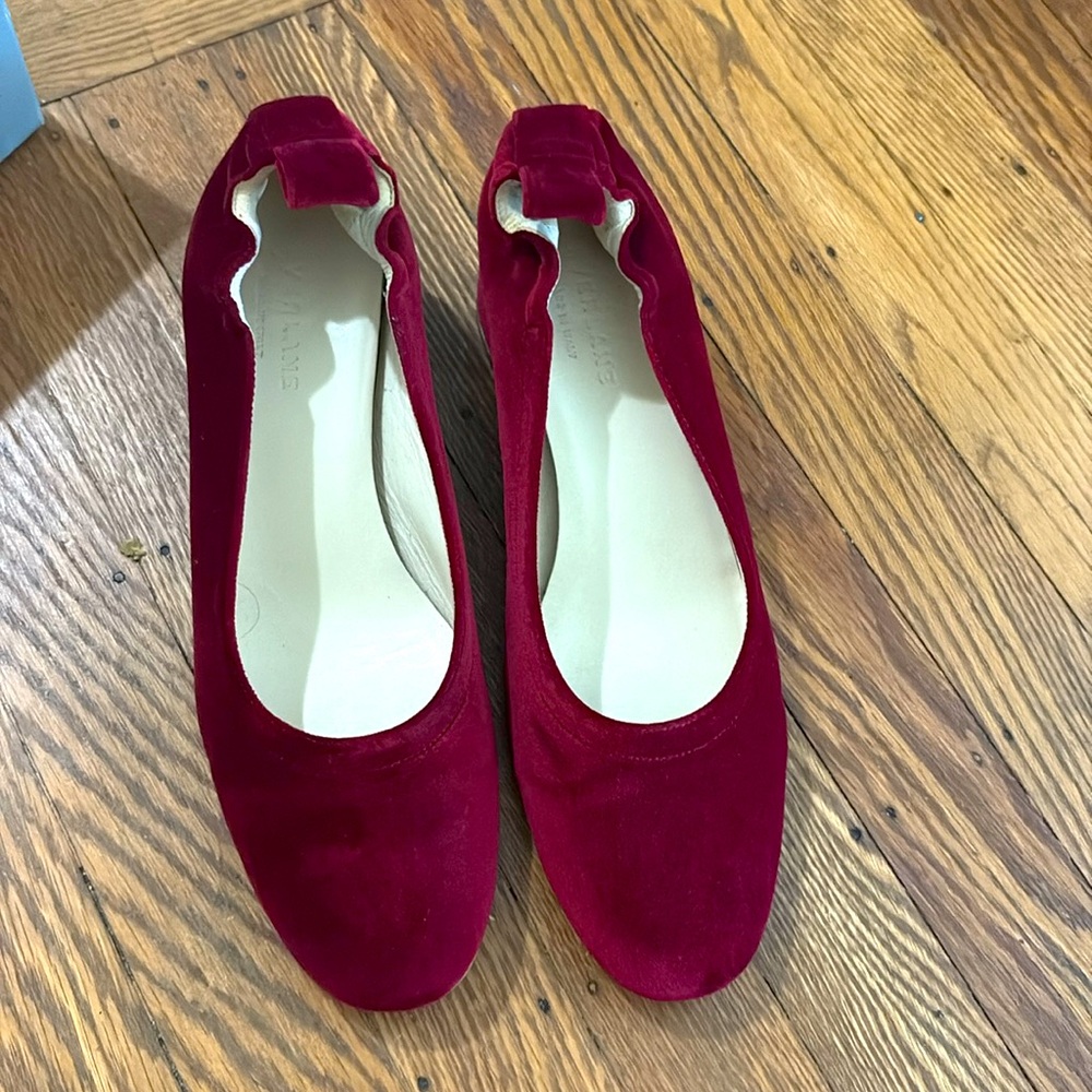 Everlane red velvet day heel - Picture 4 of 5